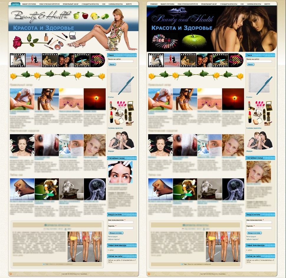 Аукционы симпатичных сайтов на Drupal от SBI 