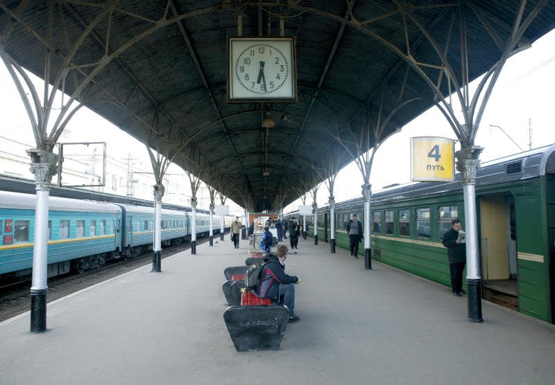 Платформа курского вокзала